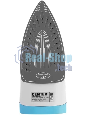 Утюг Centek CT-2348 синий/белый, 1600 Вт, 20 г/мин, 80 г/мин, 200 мл