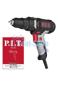 Дрель-шуруповерт P.I.T. PBM10-C3 400Вт патрон:быстрозажимной