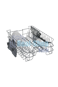 Посудомоечная машина Beko DVS050R01W, белая, 44.8 см, 10 компл., 49 дБ, класс A