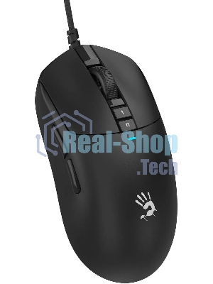 Мышь проводная A4Tech Bloody W72 Ultra черный, 20000 dpi, USB, кнопки - 7