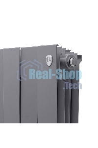 Радиатор биметаллический Royal Thermo PianoForte 500 серебристый - 6 секц.