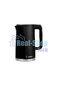 Чайник электрический Energy E-208 1,7 л,черный, двойной корпус