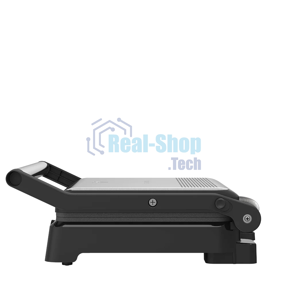 Гриль электрический Topdevice EG1/2200 Вт/0-240 °C/раскрытие на 180 °C/несъемные панели/черно-серебристый (TDSEG001_BK)