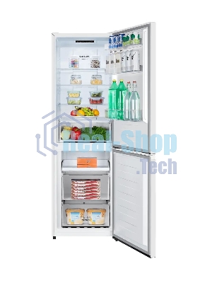 Холодильник Gorenje NRK61814W4 белый двухкамерный 207/93л морозилка снизу, No Frost