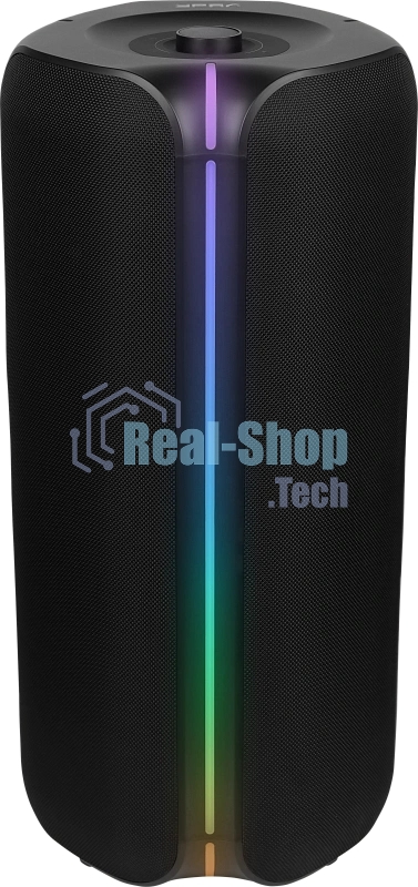 Портативная колонка Ural Болт 64х21 черный 640W 2.0 BT/3.5Jack/USB-C 10м 5200mAh (УРАЛ БОЛТ 64Х21)