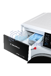 Стиральная машина c инвертором и паром Maunfeld MFWM127IWHT белый, загрузка фронтальная 7 кг, 1200 об/мин, класс: A+++