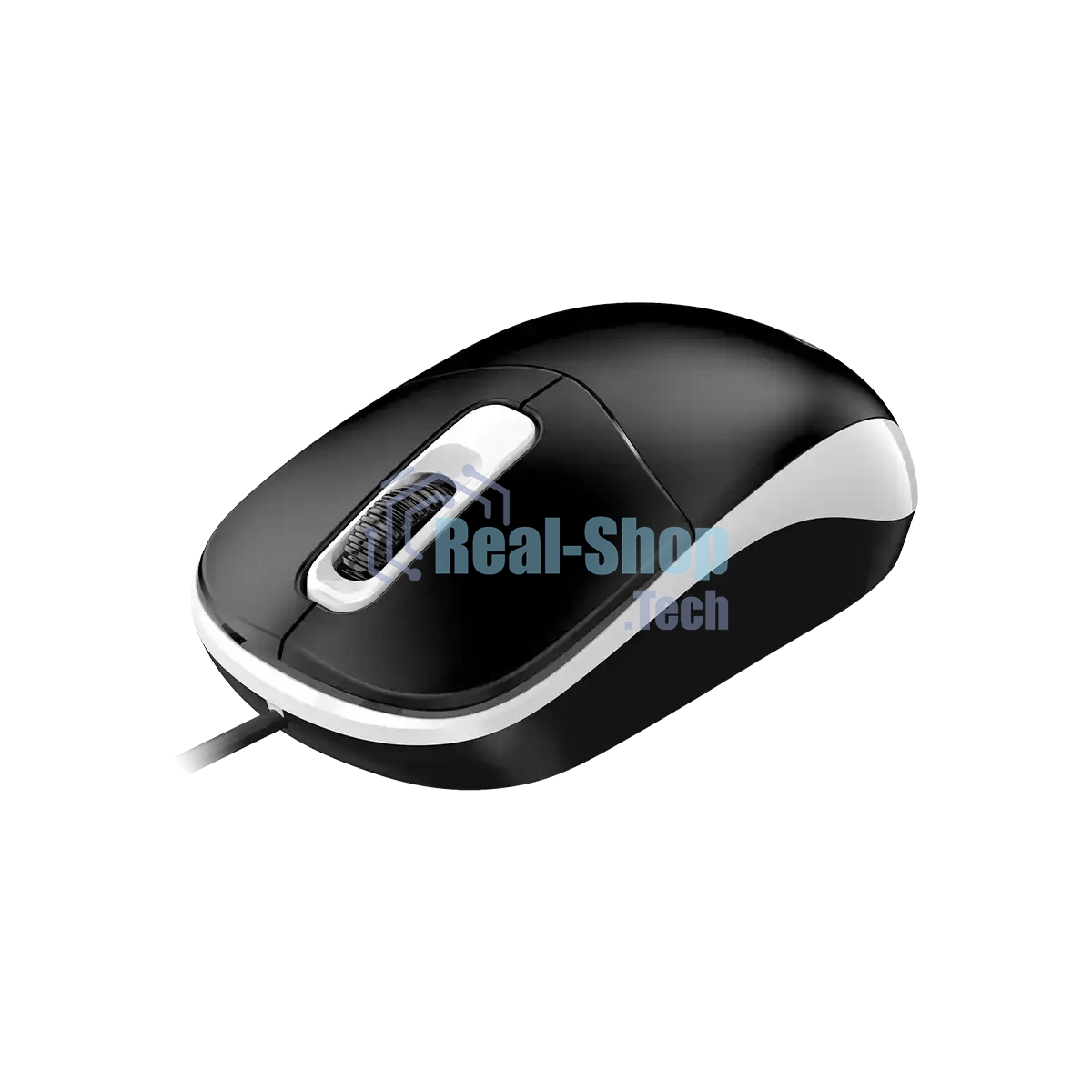 Мышь проводная Genius DX-111 черно-серый, 1200 dpi, USB, кнопки - 3