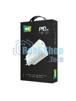 Сетевое зарядное устройство MORE CHOICE (4620202553522) NC68 1Type-C 3.0A PD 35W, белый
