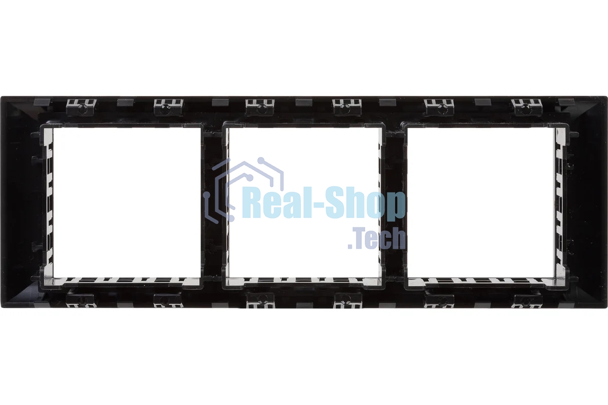 Рамка-суппорт 6мод. Avanti для In-liner Front черный ДКС 4402916