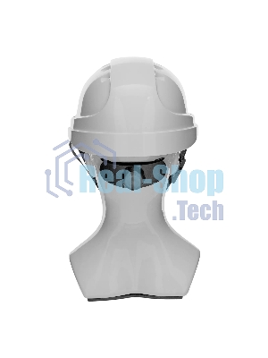 Каска защитная ударопрочная Denzel ABS/PC, плавная регулировка, модель 