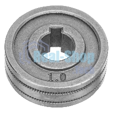 Подающий ролик Denzel зубчатый профиль под флюсовую проволоку 0,8-1мм, 2 шт