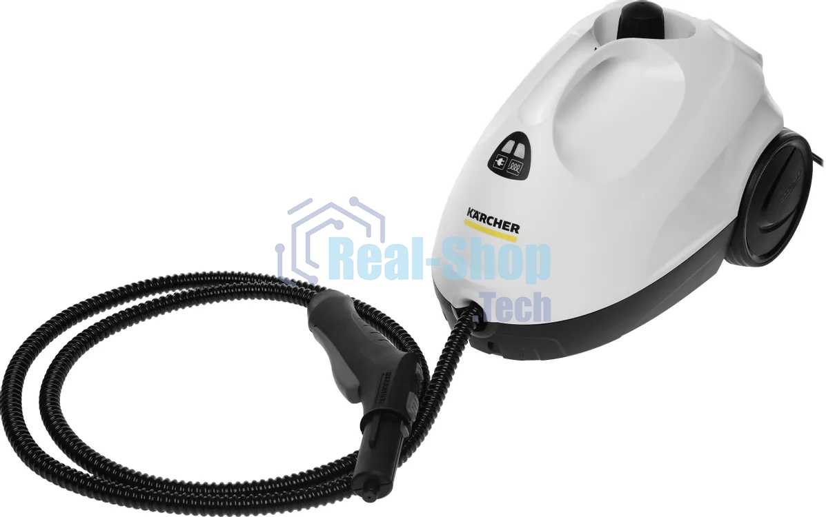 Пароочиститель Karcher EasyFix SC 2 белый, напольный, 1500 Вт, 40 г/мин, 1000 мл