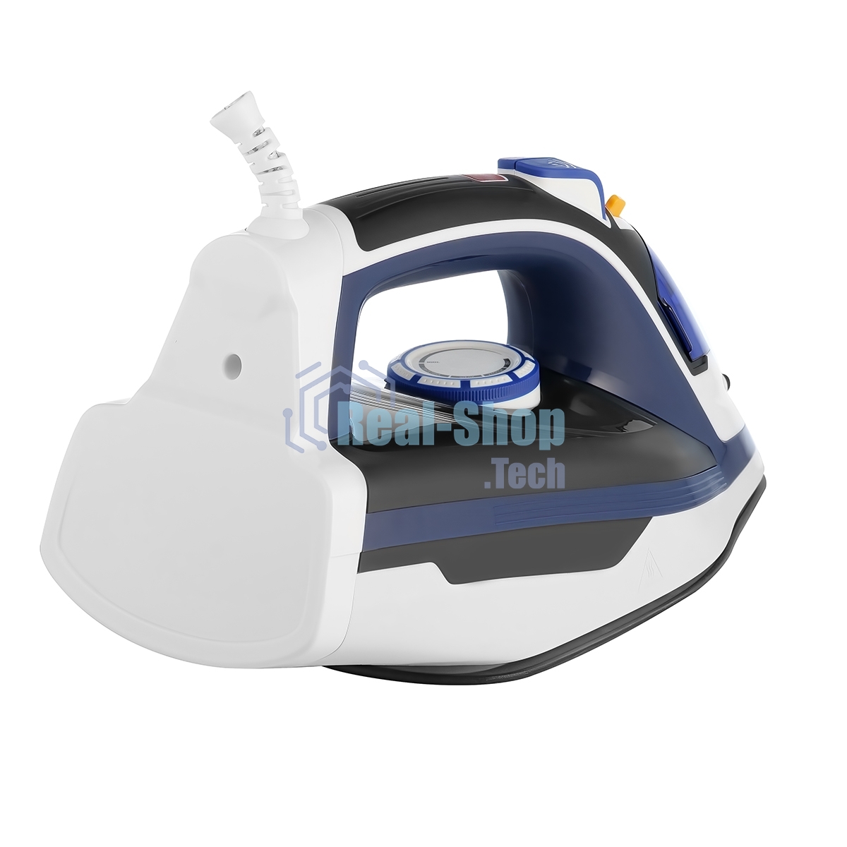 Утюг Centek CT-2350 синий, 2600 Вт, 45 г/мин, удар 145 г/мин, 350 мл