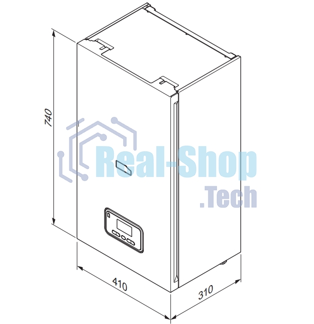 Котел электрический Скат 21 КE 14 настенный 21 кВт одноконтурный