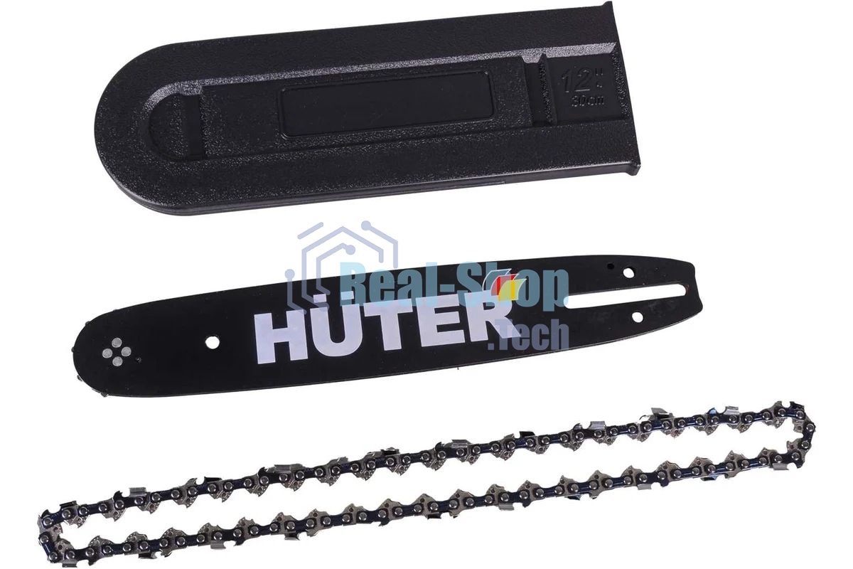 Бензопила Huter BS-25 70/6/5 800 Вт, 25 см3, бак 0,31 л, антивиб. система, шина 300см/12