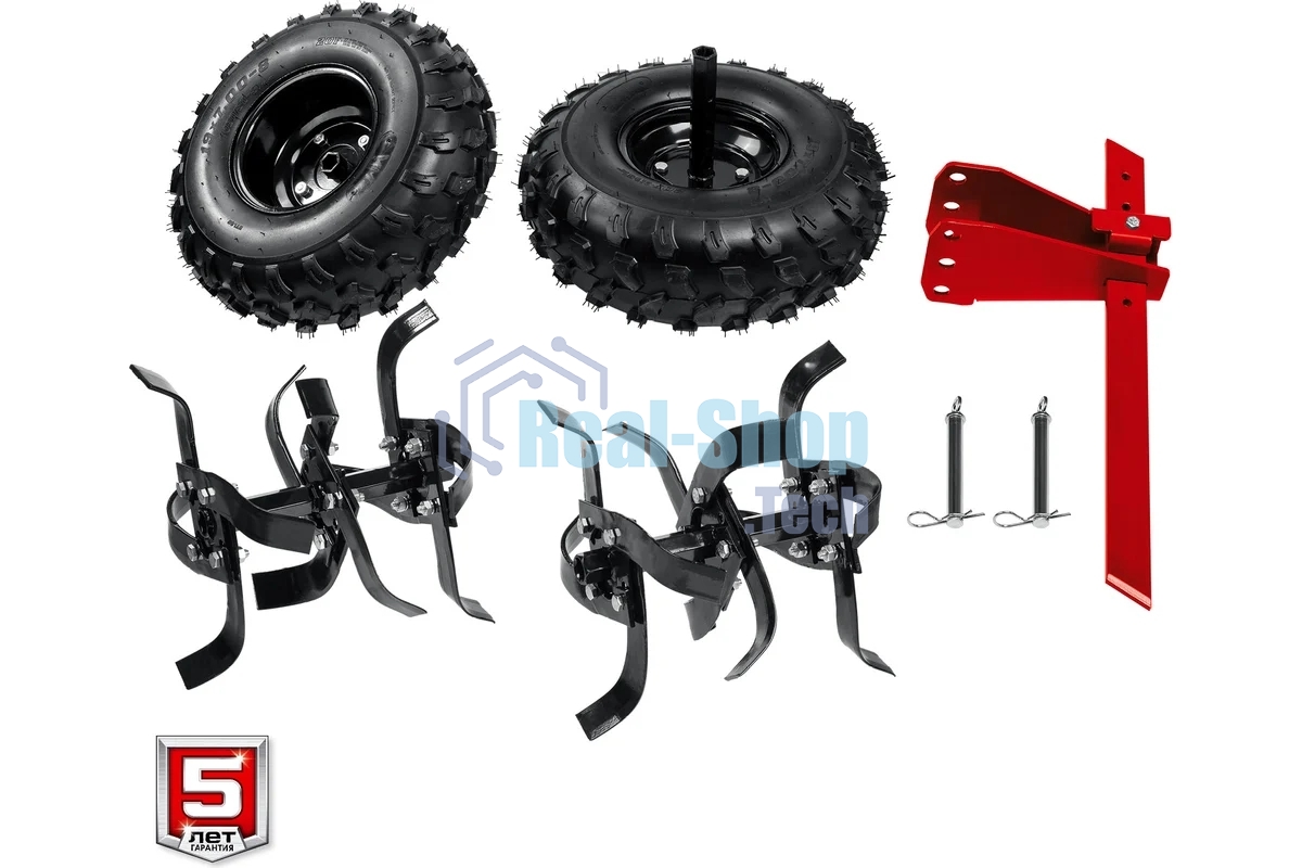 Мотоблок ЗУБР МТУ-350 бензиновый усиленный 212 см3