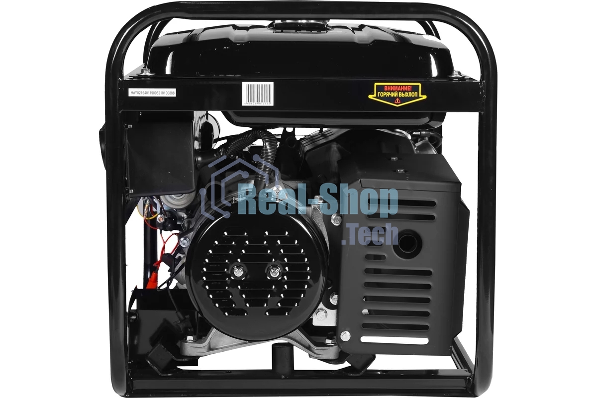 Электрогенератор бензиновый Huter DY8000LX, 7 кВт, 81 дБ, 76 кг