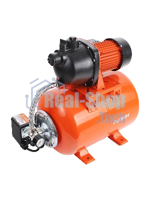 Насосная станция PATRIOT PW 800-20 P, пластик, 20 л, 800 вт.