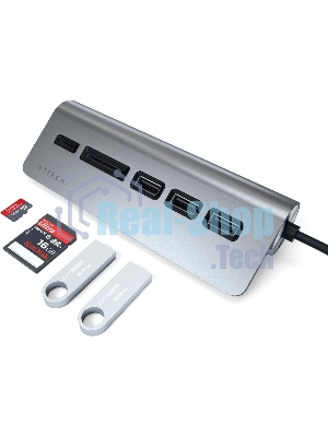 Док-станция Satechi ST-TCHCRM, USB Type-C, USB 3.0/Micro/SD, USB Type-C