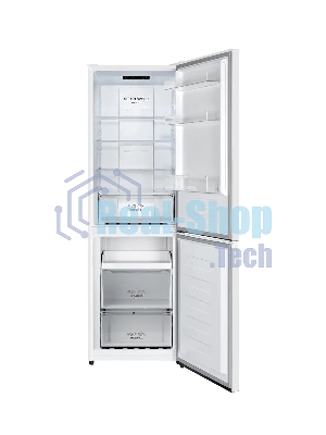 Холодильник Gorenje NRK61814W4 белый двухкамерный 207/93л морозилка снизу, No Frost