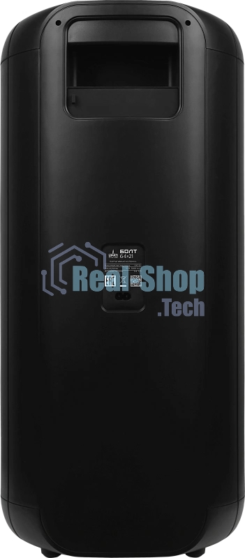 Портативная колонка Ural Болт 64х21 черный 640W 2.0 BT/3.5Jack/USB-C 10м 5200mAh (УРАЛ БОЛТ 64Х21)