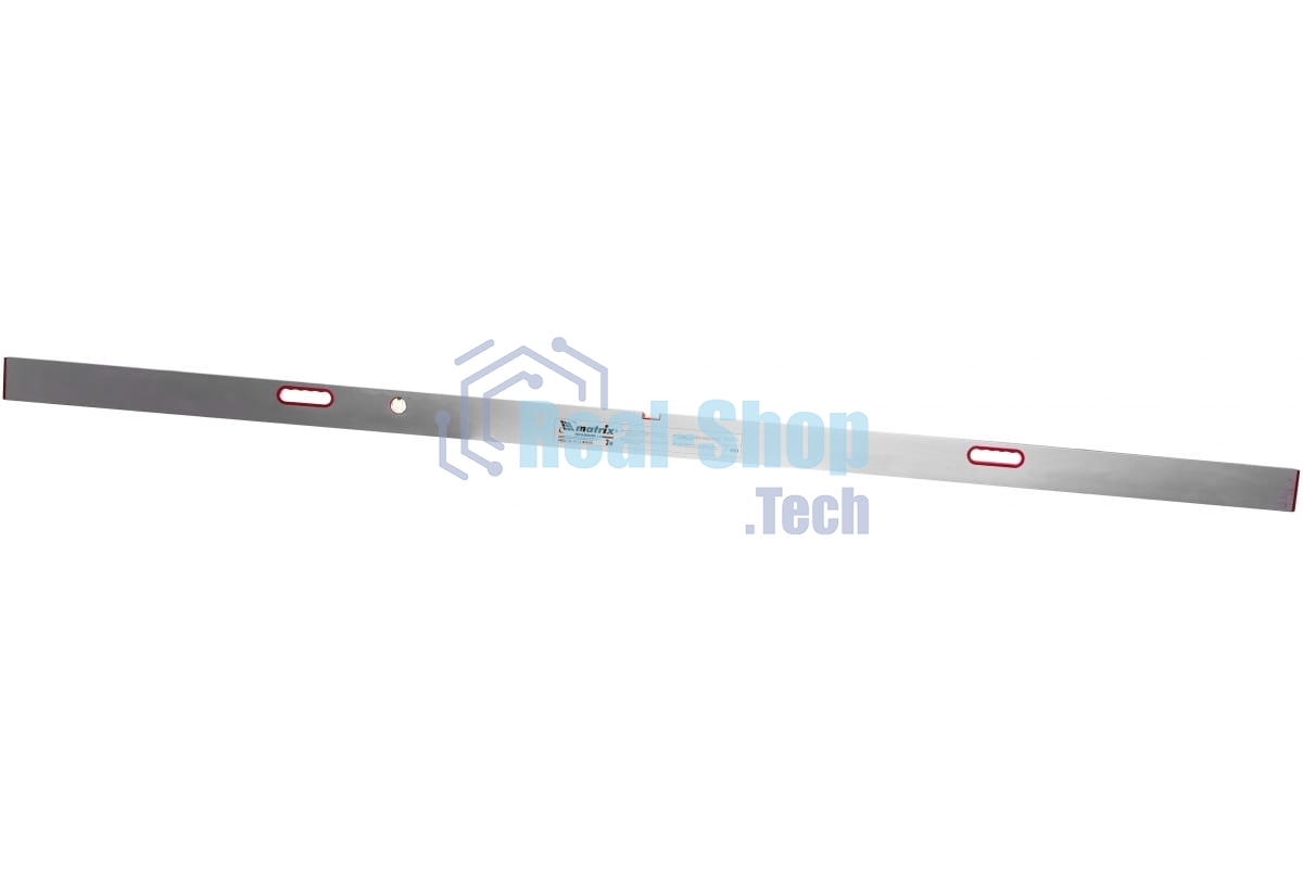 Правило алюминиевое с уровнем Matrix, L-3,0 м, 2 ручки