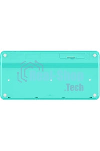 Клавиатура беспроводная A4Tech Fstyler FBK30, USB, Bluetooth/Радиоканал, зеленый