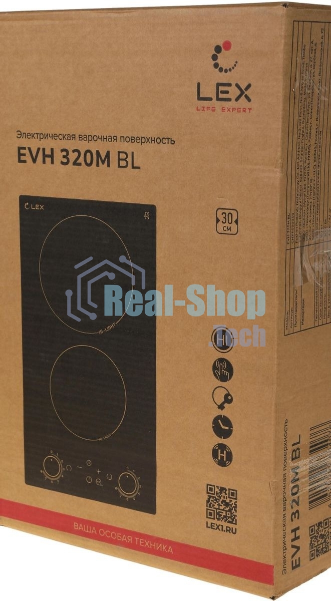 Варочная панель LEX EVH 320M BL черный