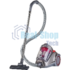 Пылесос Hyundai HYV-C4500 темно-серый, 380/2400 Вт, уборка сухая, пылесборник контейнер 3.5 л