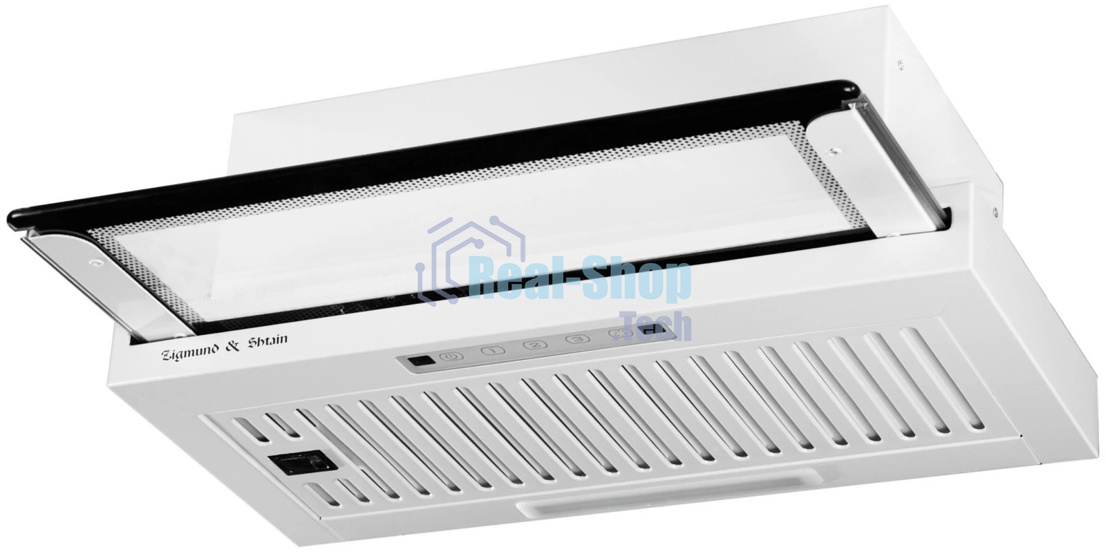 Вытяжка встраиваемая Zigmund & Shtain K 015.6 W белый, 60 см, 750 куб. м/ч, 52 дБ