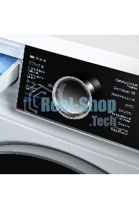 Стиральная машина c инвертором и паром Maunfeld MFWM127IWHT белый, загрузка фронтальная 7 кг, 1200 об/мин, класс: A+++