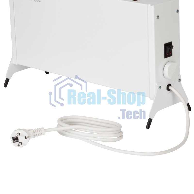 Конвектор СОКОЛ Такса 60-0121, белый, 1000 Вт, 15 м2, механический термостат