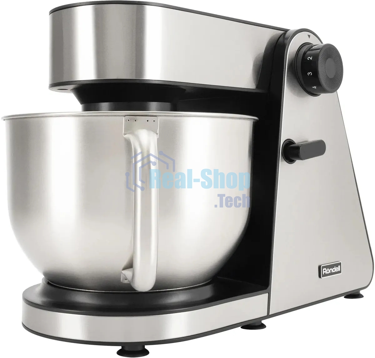 Кухонная машина Rondell RDE-1405 планетар.вращ. 1800Вт серебристый