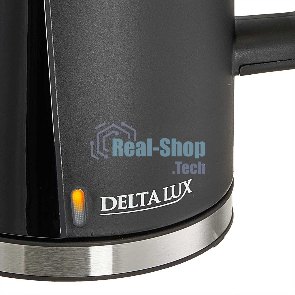 Чайник электрический Delta Lux DE-1011 черный