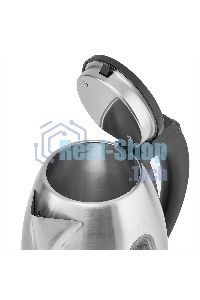 Чайник электрический DELTA DL-1114 нерж. с серым