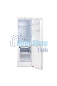 Холодильник Бирюса 418 белый двухкамерный 125/55л морозилка снизу