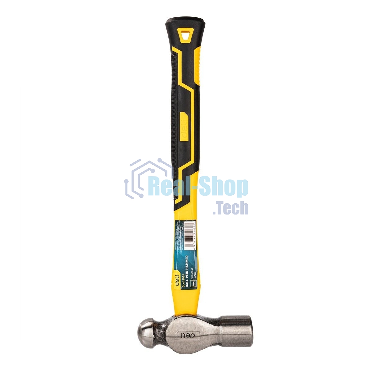 Рихтовочный молоток Deli DL443024 680 гр Фибергласовая рукоять