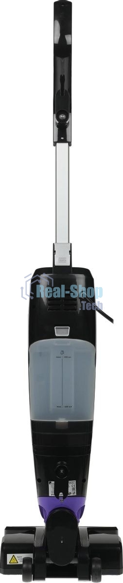 Пылесос вертикальный паровой Kitfort KT-575-1 черный, питание питание от сети, 1600 Вт, уборка влажная/паром/сухая, пылесборник 1.1 л