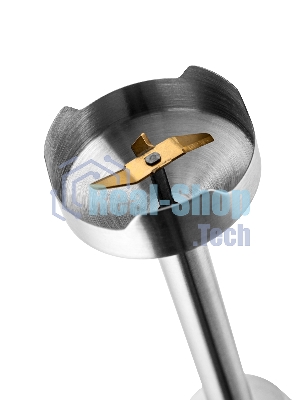 Блендер погружной BRAYER BR1270 серебристый/черный, 1500 Вт, 8 скоростей, турбо