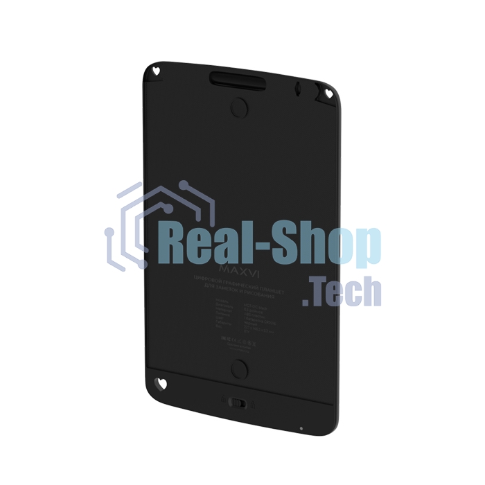Графический планшет LCD для заметок и рисования Maxvi MGT-01С черный