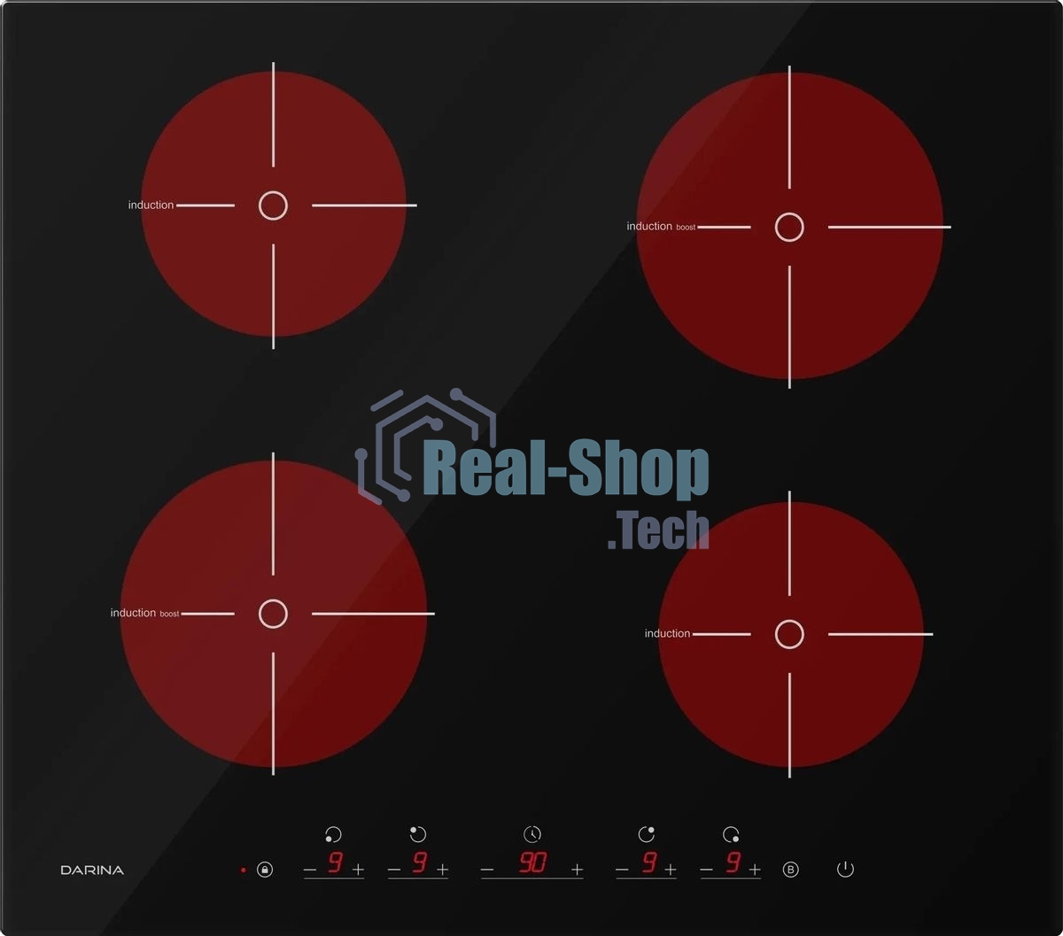 Индукционная варочная панель Darina 6Р ЕI 303 B, черный