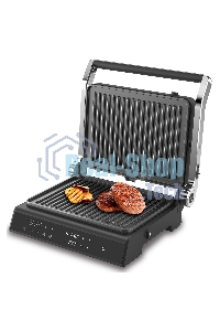 Гриль электрический Zigmund & Shtain ZEG-933 черный, 2000 Вт