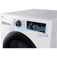 Стиральная машина Samsung WW11CGC04CAELP белый/черный, загрузка фронтальная 11кг, 1400 об/мин, класс: A