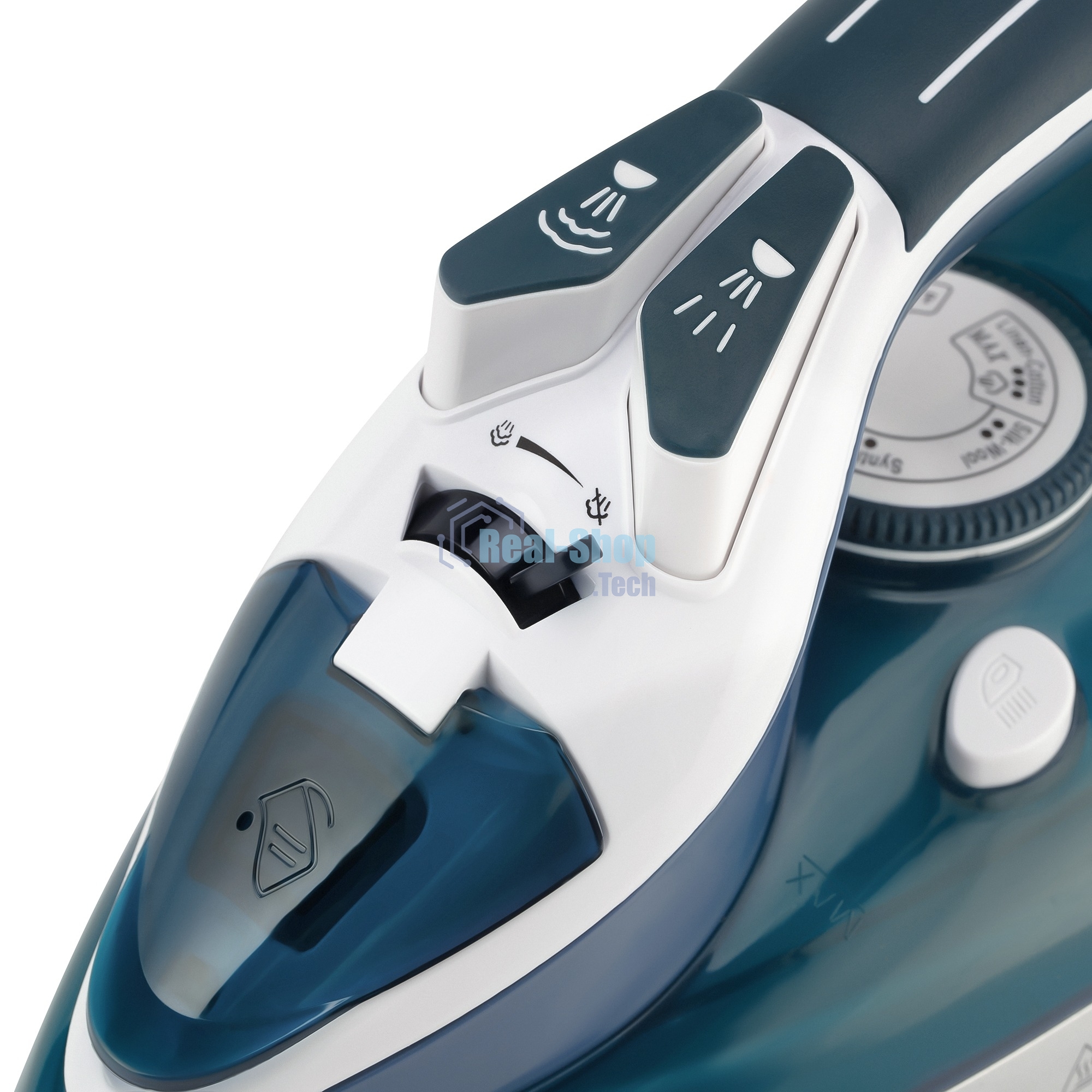 Утюг Vitek VT-8306 2400Вт белый/зеленый