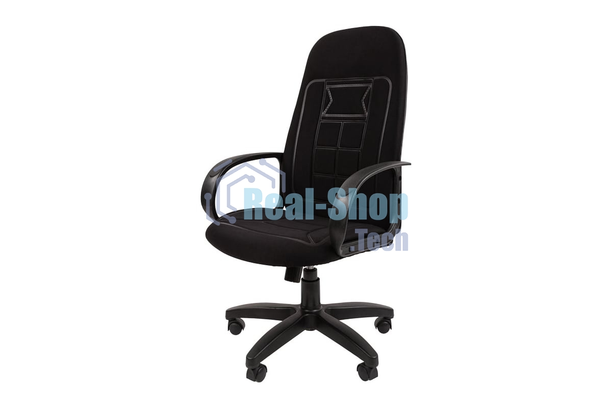 Кресло офисное Chairman 727 ткань OS-01 черный