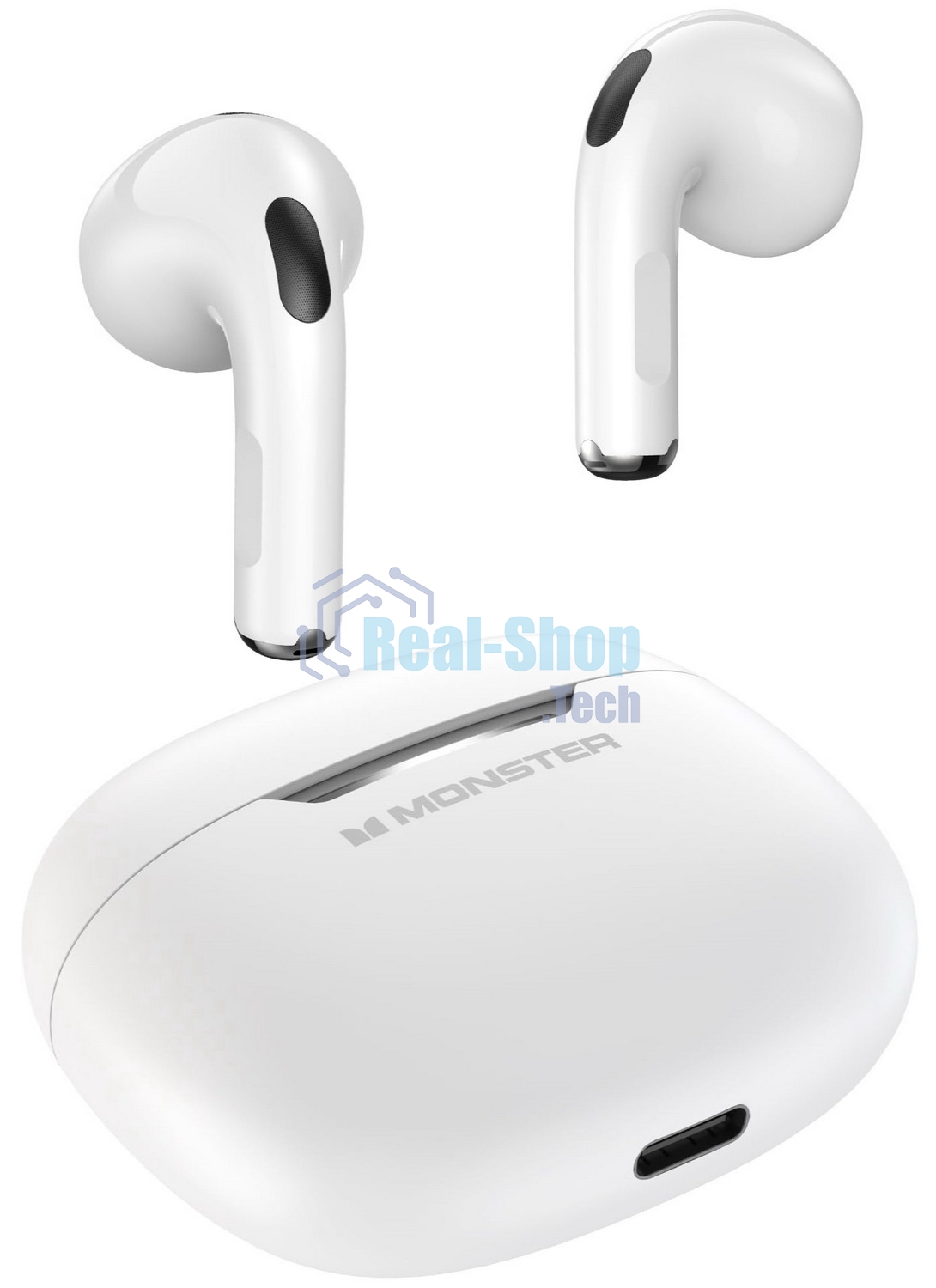 Наушники беспроводные MONSTER N-Lite 208 (MH22211) белые