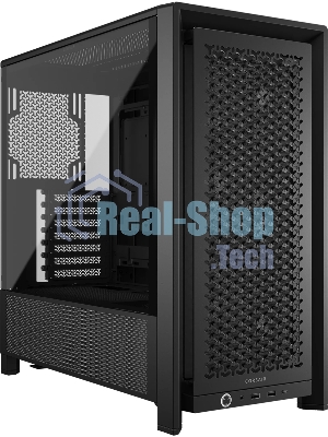 Корпус Corsair Frame 4000D RS Black, Midi-Tower, чёрный, 3 x 120 мм