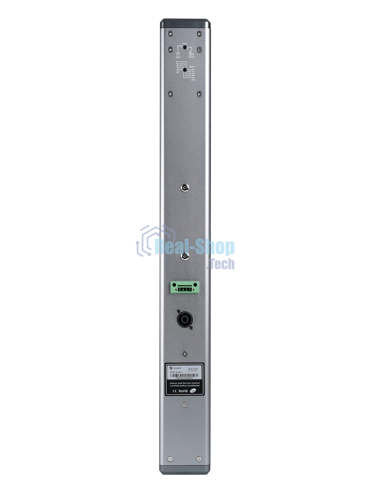 Звуковая колонна Intrend ITSPK-CL425T-G пассивная, 4x2.5