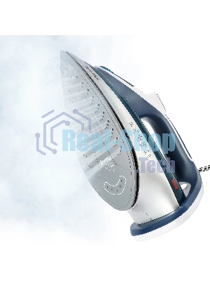 Утюг Vitek VT-8306 белый/зеленый, 2400 Вт, 40 г/мин, 140 г/мин, 350 мл