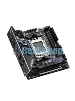 Материнская плата ASUS ROG STRIX B850-I GAMING WIFI, AM5, AMD B850, 2xDDR5, 2xM.2, 2xSATA, PCIe 4.0 x16, 1xHDMI, 1xUSB Type-C, 1x2.5Gb LAN, Wi-Fi 7, Bluetooth 5.4, 5xUSB-A 10Gbps, 1xUSB-C 20Gbps, 2xUSB-A 2.0, 3x3.5 мм, S/PDIF, 7.1, Mini-ITX